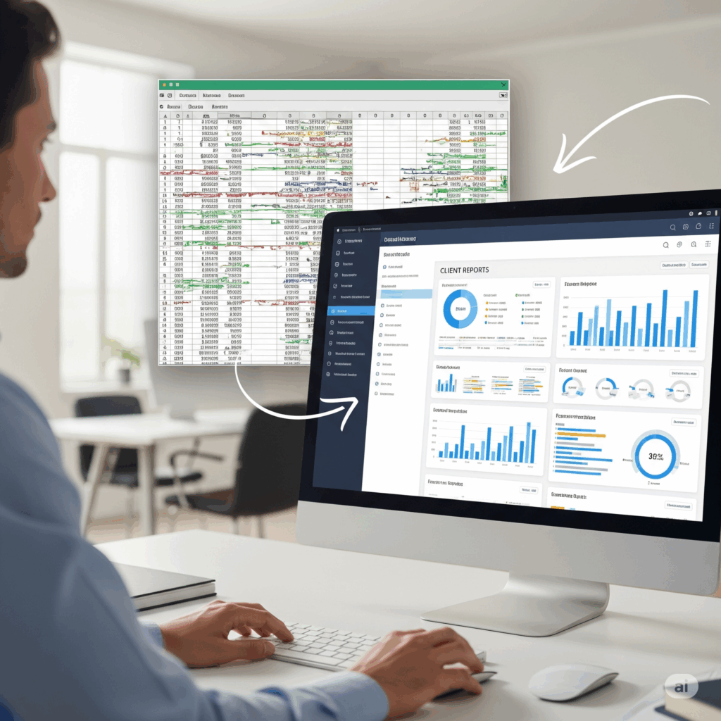 Automatisez le reporting client avec BeTurbo – Gagnez du temps, augmentez la valeur